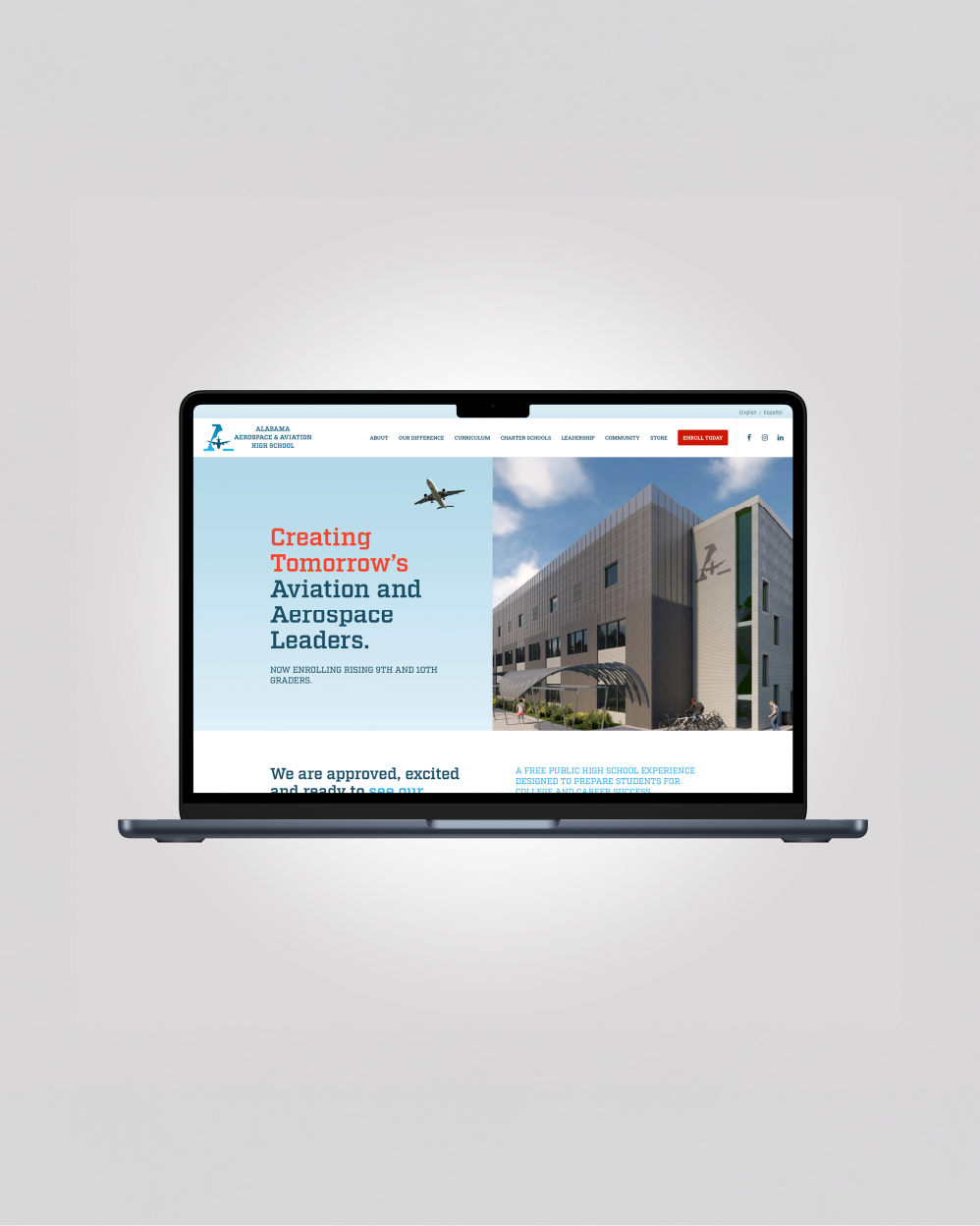 Alabama Aerospace Aviation HS website.