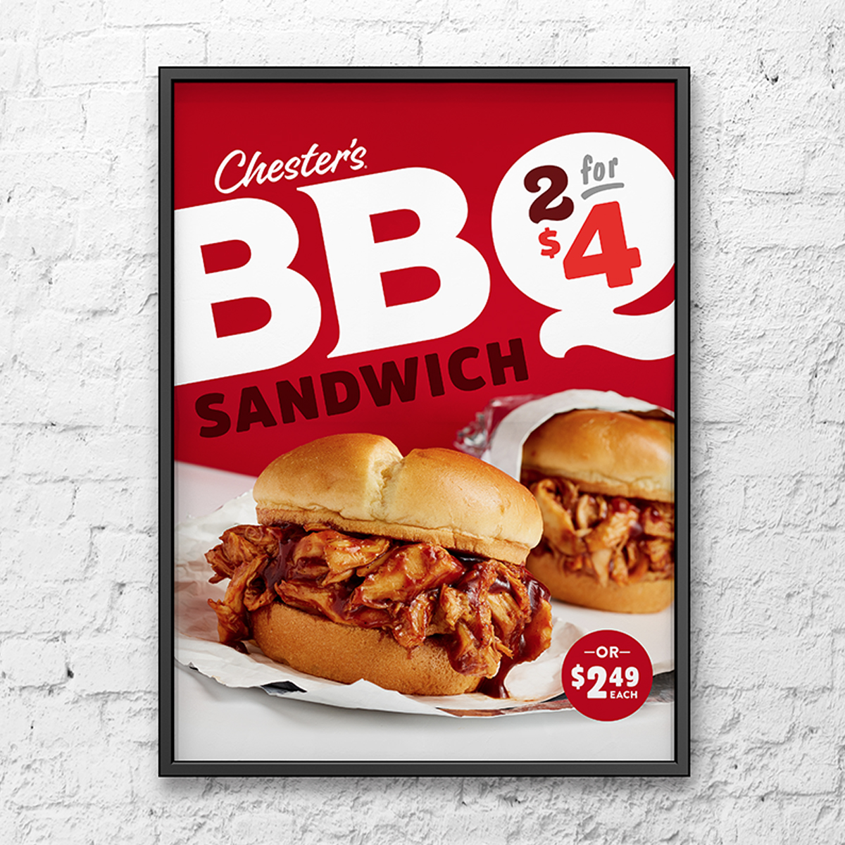 Chester’s BBQ Sandwich