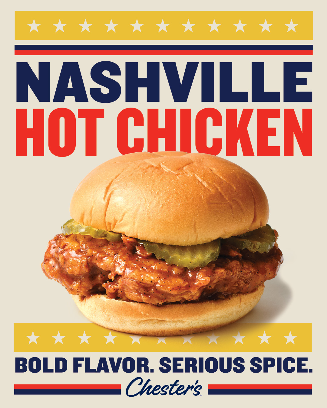 Chester’s Nashville Hot Chicken.