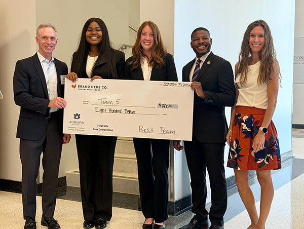 Auburn donation