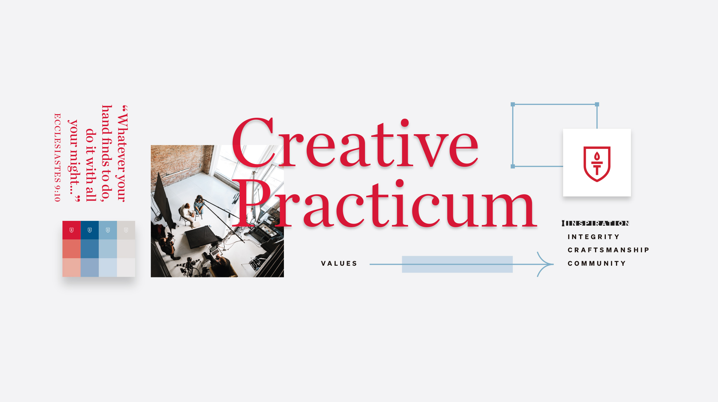 Highlands College creative practicum.