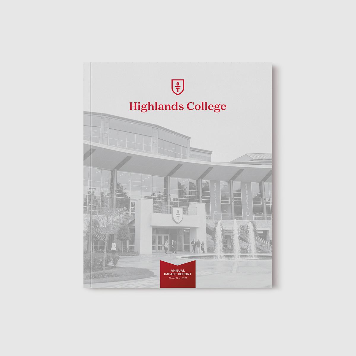 Highlands College magazine cover.