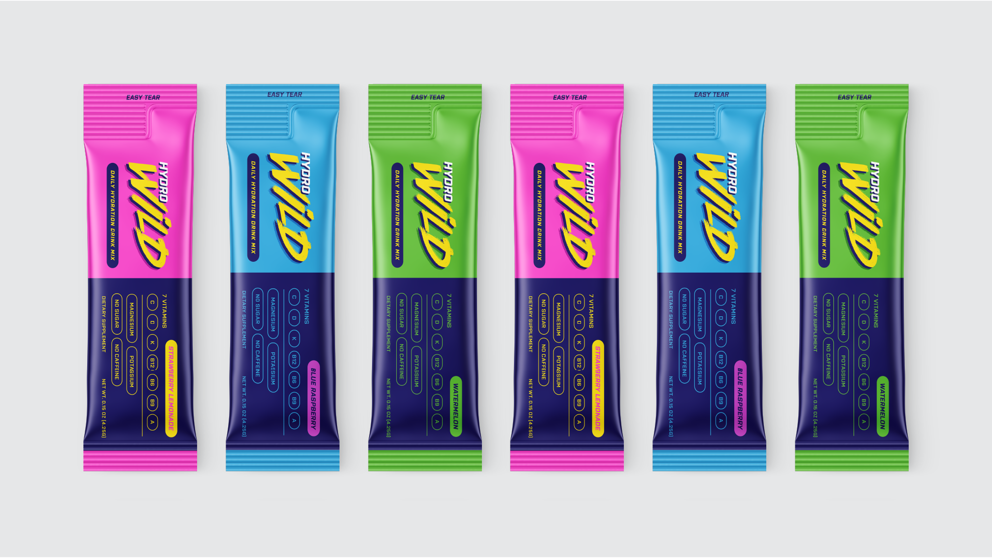 Hydrowild individual packets.