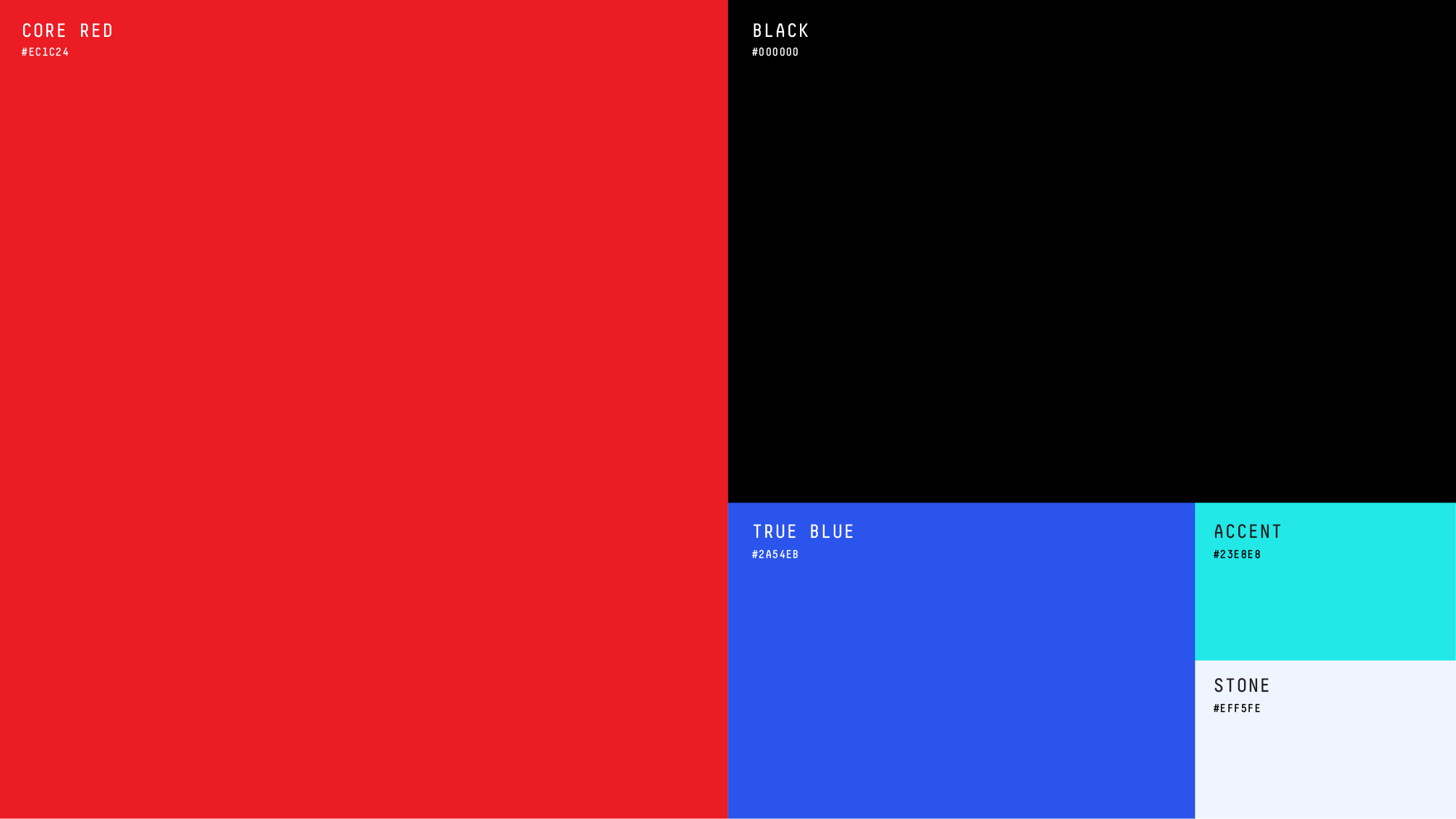 Kinematic color palette.