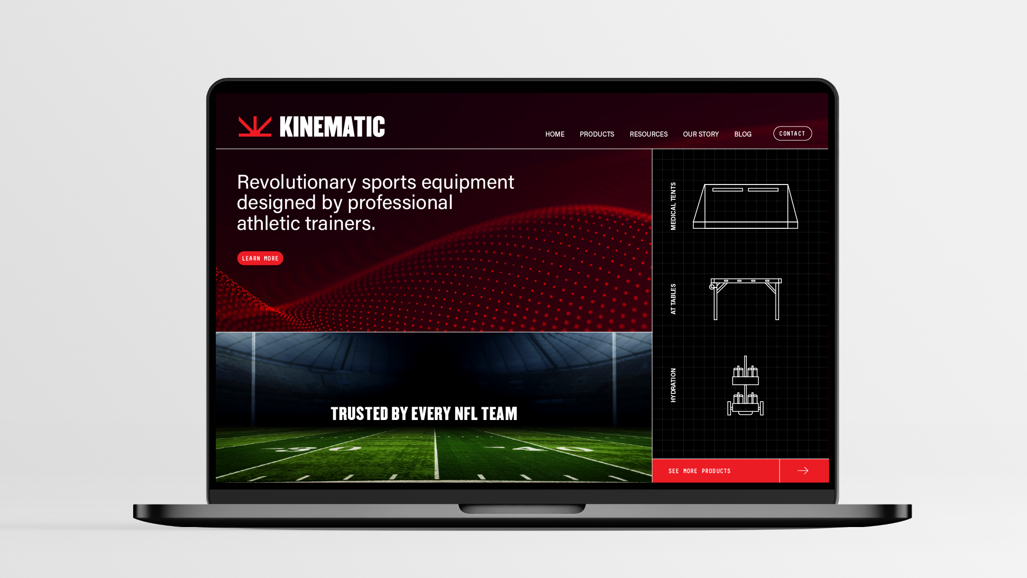 Kinematic homepage.