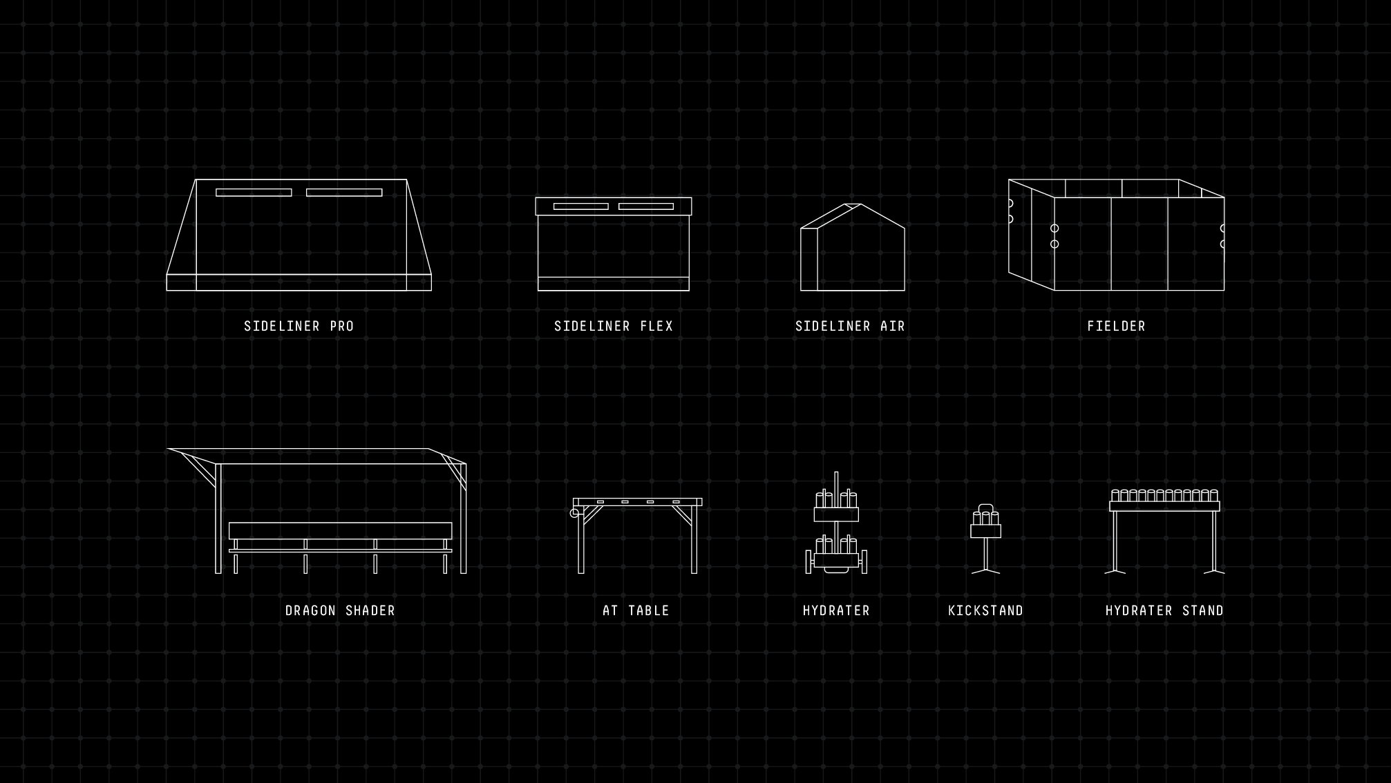 Kinematic product illustrations.