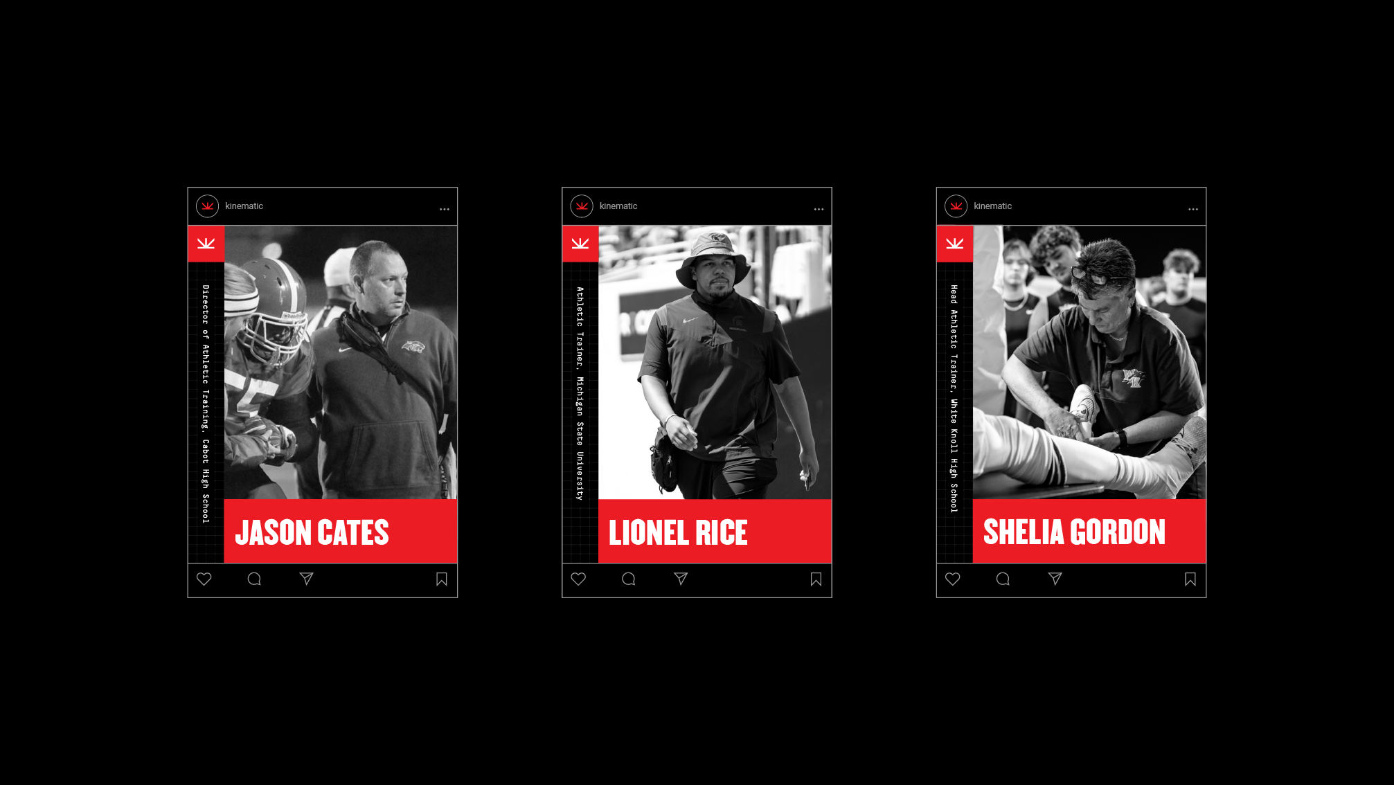 Kinematic social post athletic trainers.