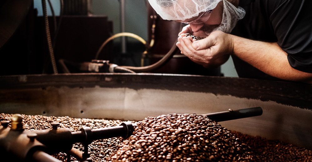Royal Cup bean processing.