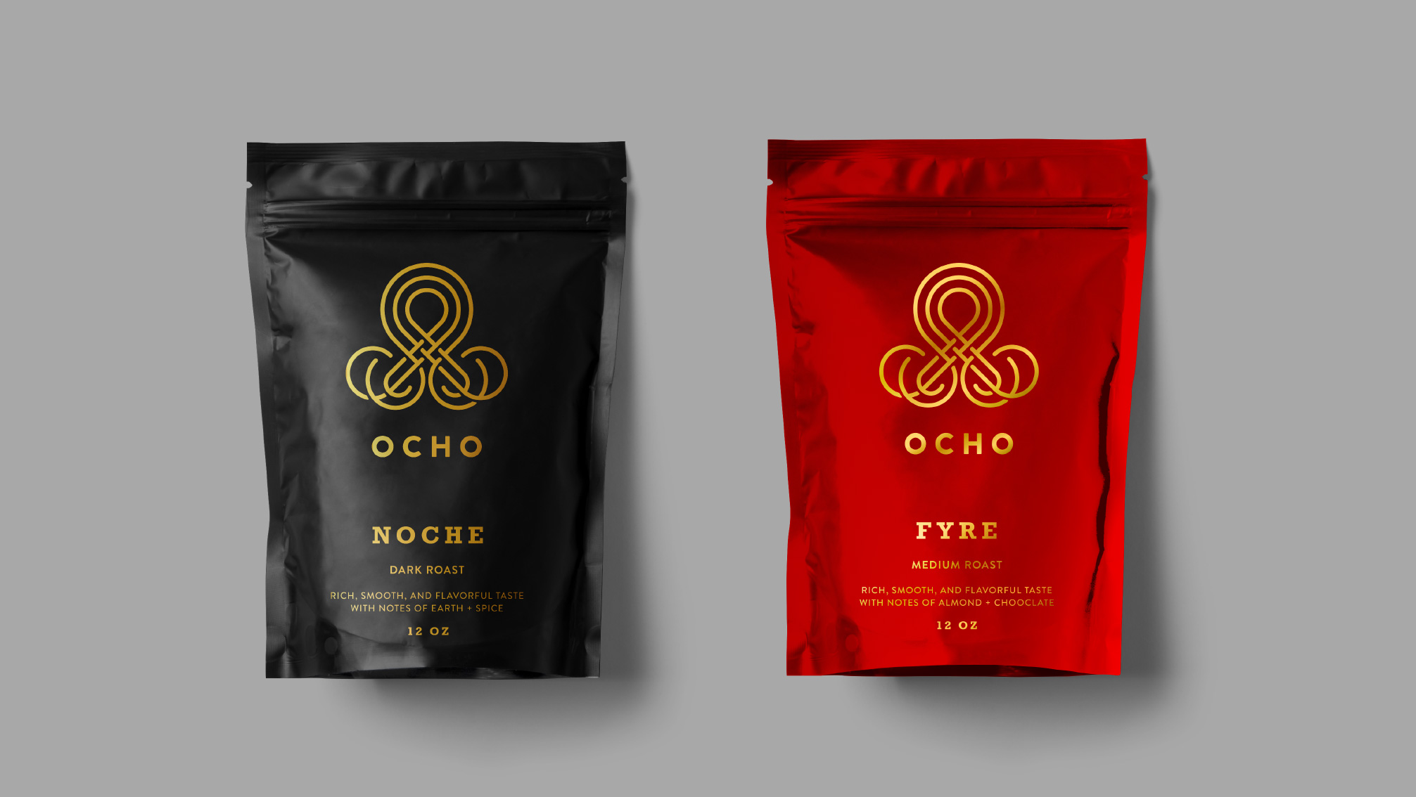Royal Cup Signature Ocho coffee bags.