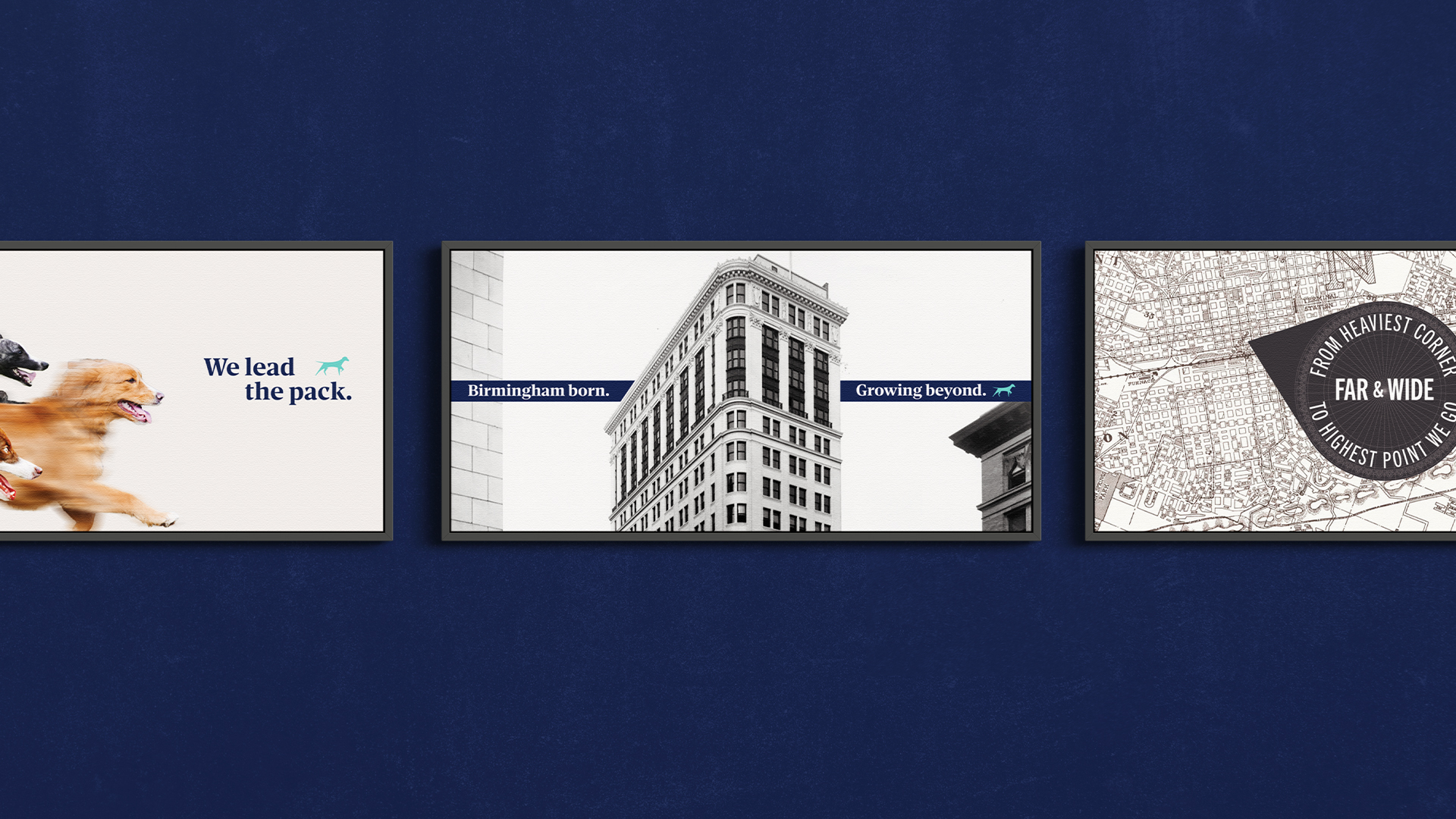 Steadpoint horizontal posters birmingham born.