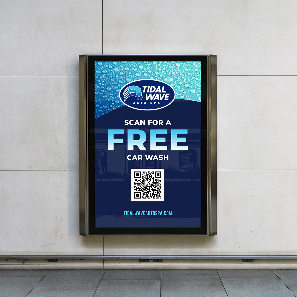 Scan for a Free Car Wash