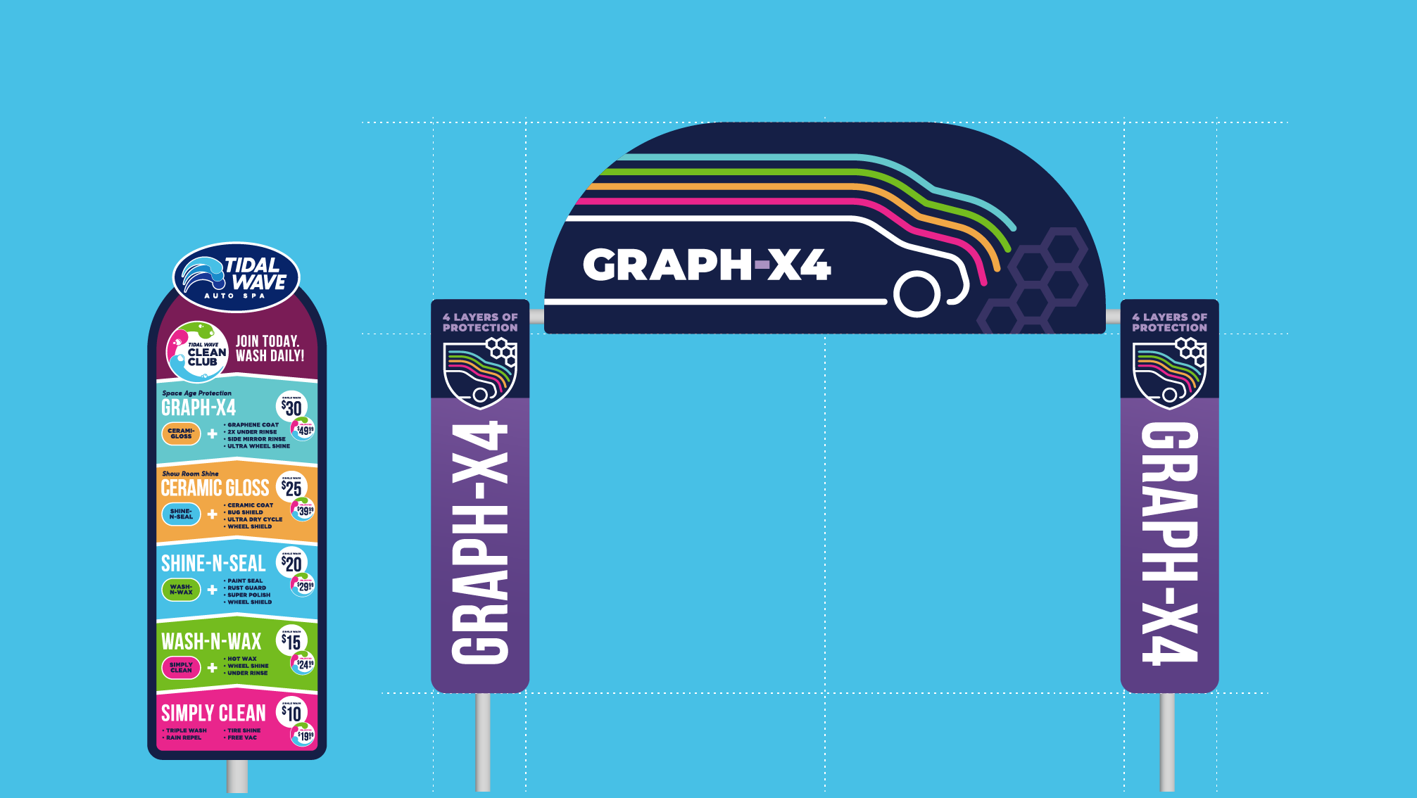 Tidal Wave tunnel schematic.